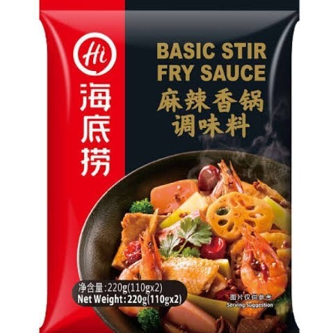 

Haidilao Hai Di Lao Basic Stir Fry Sauce 220gr (110gr x2) - Saus Bumbu Tumis - Malaysia