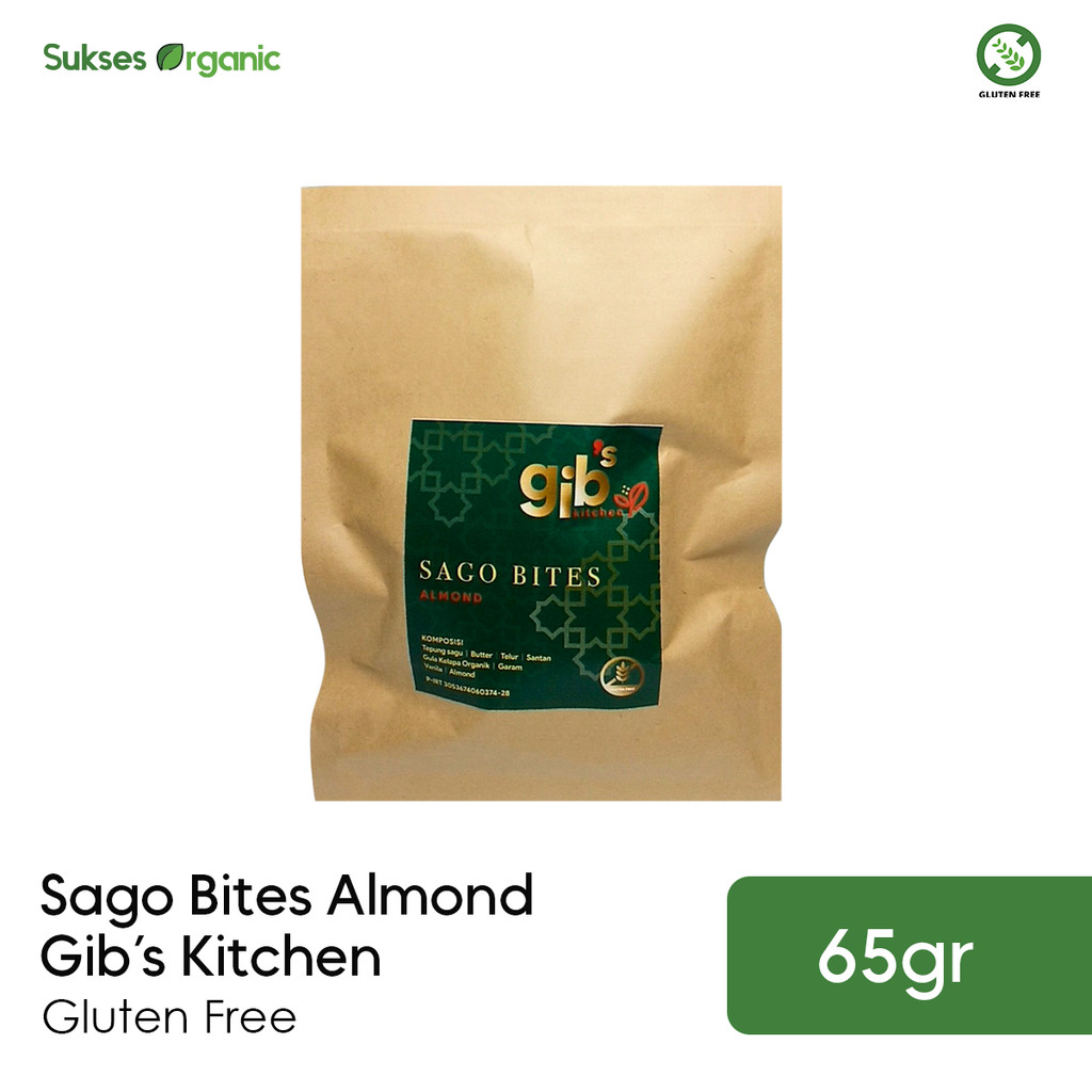 

Sago Bites Almond Gib's Kitchen 65gr