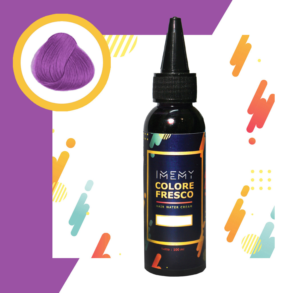 CAT RAMBUT COLORE FRESCO ALL VARIAN HAIR COLOR CREAM CAT PEWARNA RAMBUT gray abu-abu ash brown pink 