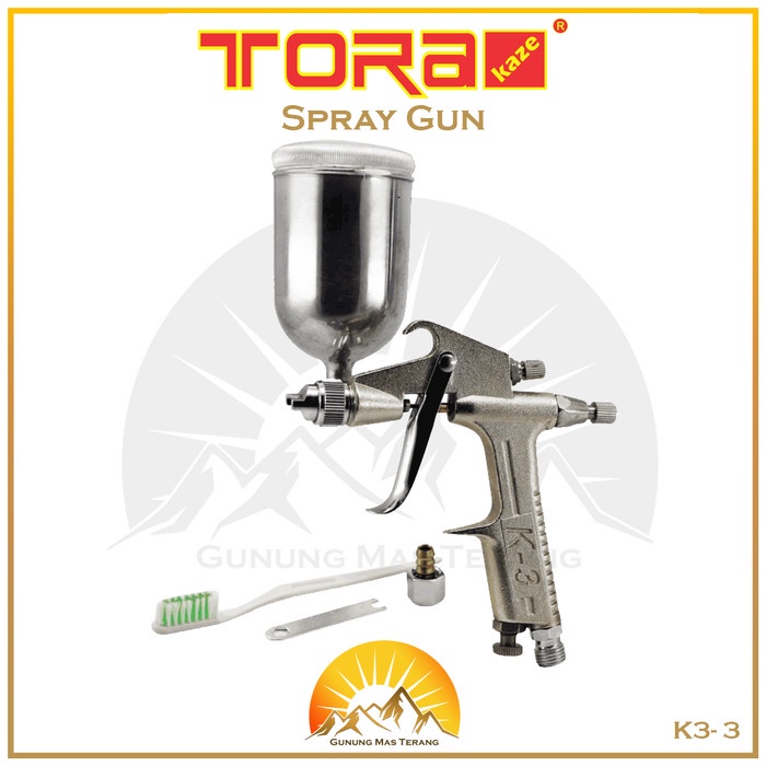 Tora K3 200cc Spray Gun Angin Kompresor Air Brush Semprot Nozzle