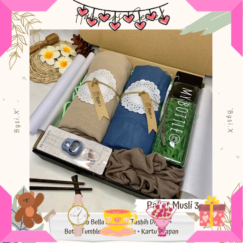 

KADO HAMPERS BAYI ANAK MUDA REMAJA PACAR KEKASIH BIKIN ROMANTIS ANNIVERSERY/ PAKET HAMPERS MUSLIMAH // KADO MUSLIMAH // KADO ULANG TAHUN / ULTAH LAHIRAN WISUDA JADIAN