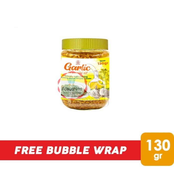 

Minyak Bawang Putih Goreng Minced Garlic Oil in Canola Oil Botol 130g - FasyAnita Mart Denpasar