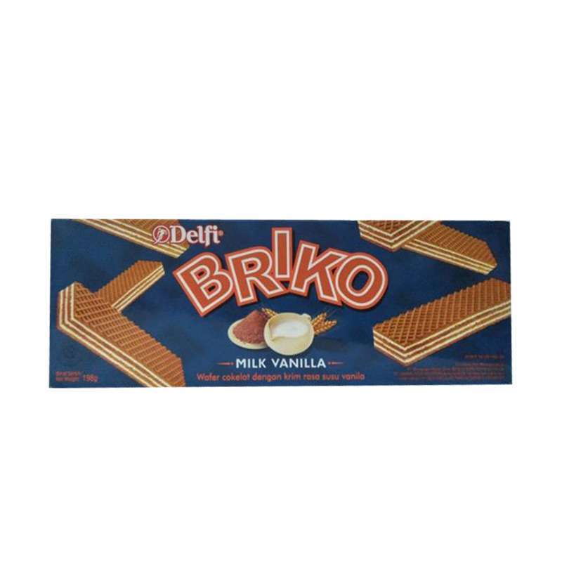 

BRIKO Vanilla Wafer Cokelat [198 g]