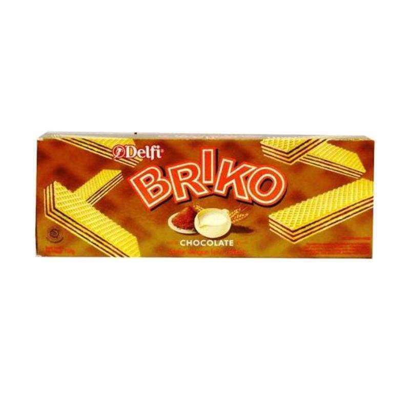 

DELFI Briko Coklat Biscuit Wafer [198 g]