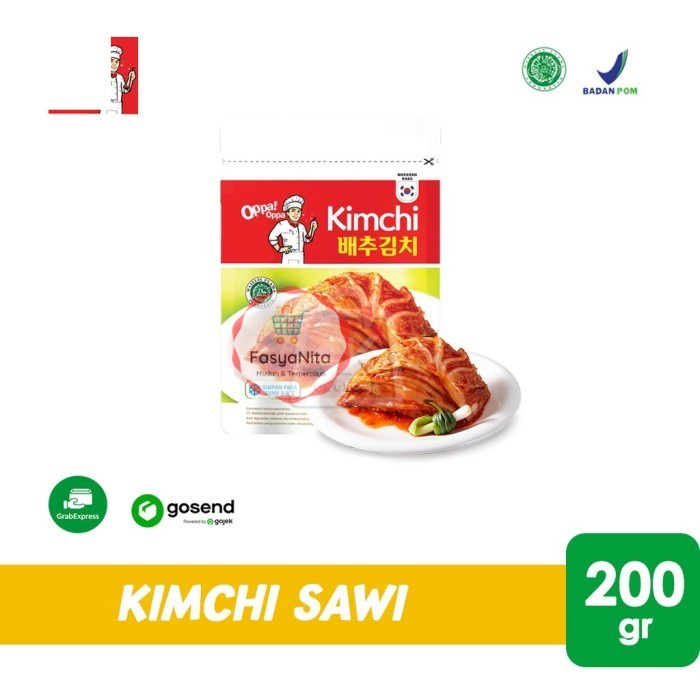 

OPPA Kimchi Sawi Fresh / Kimchi Halal Korea Jongga (200gr) INSTANT - FasyAnita Mart Denpasar