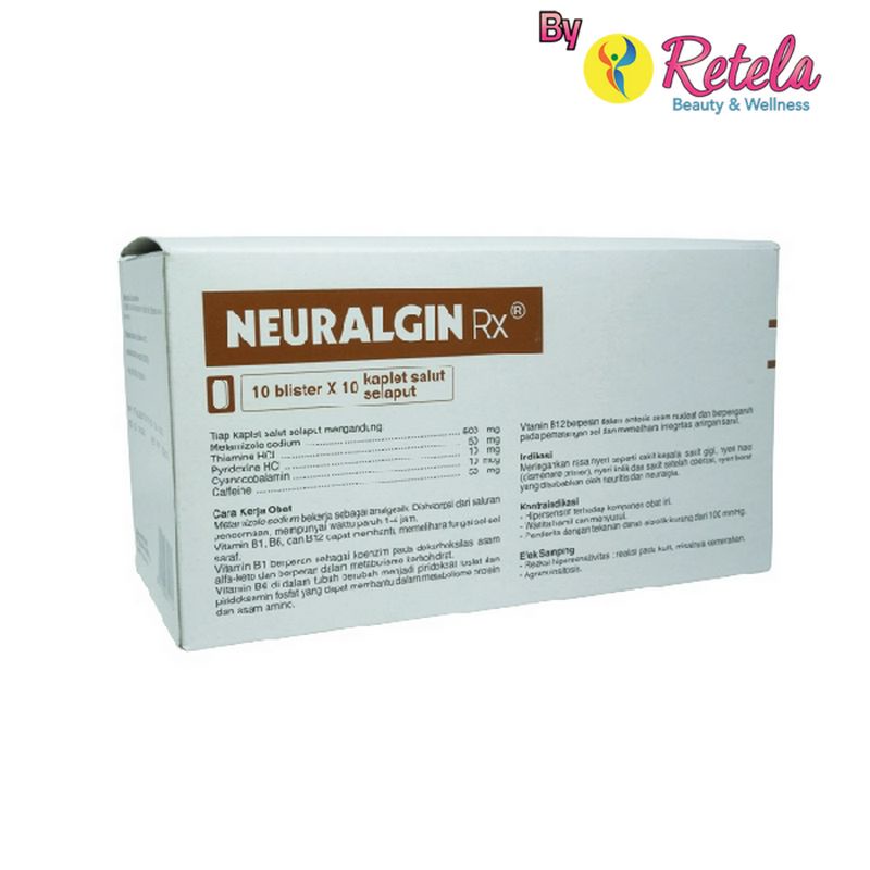 Neuralgin Rx 500mg 1 Strip 10 Tablet