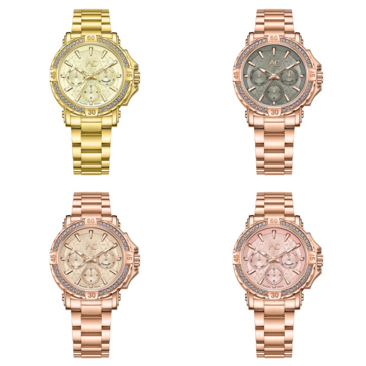 Jam Tangan Wanita Alexandre Christie AC 9205 / AC9205 Diamond Rantai Original Garansi 1 Tahun