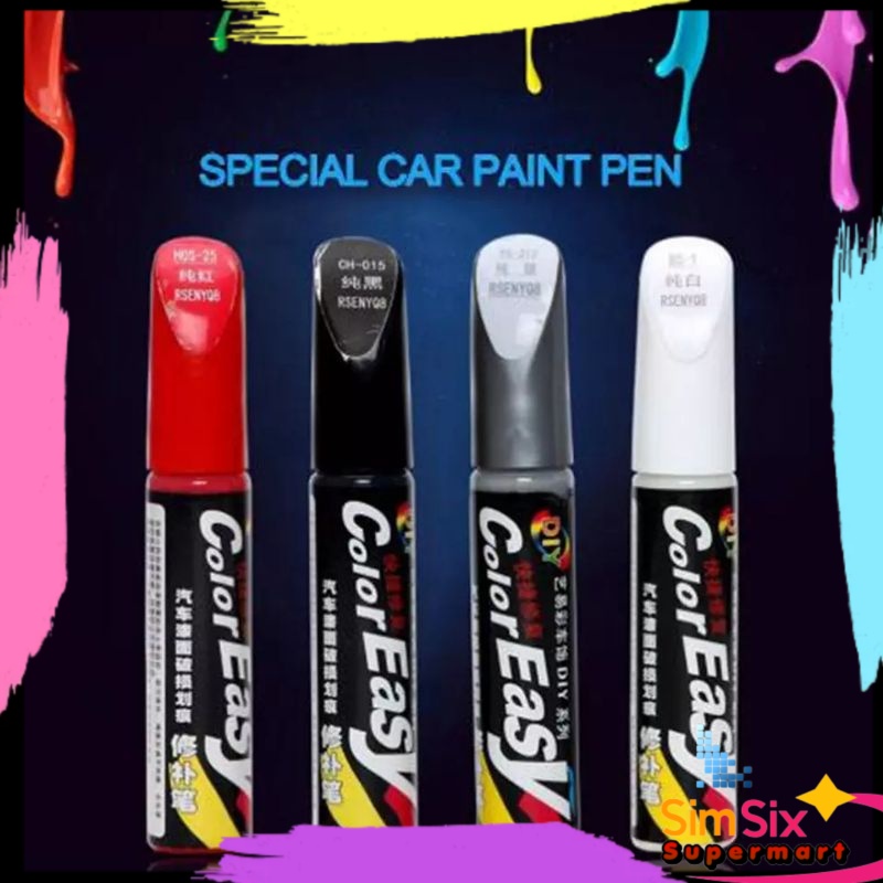 

Color Easy Spidol Cat Mobil Motor Penghilang Baret Lecet Gores Noda Permanen Metalik Glossy