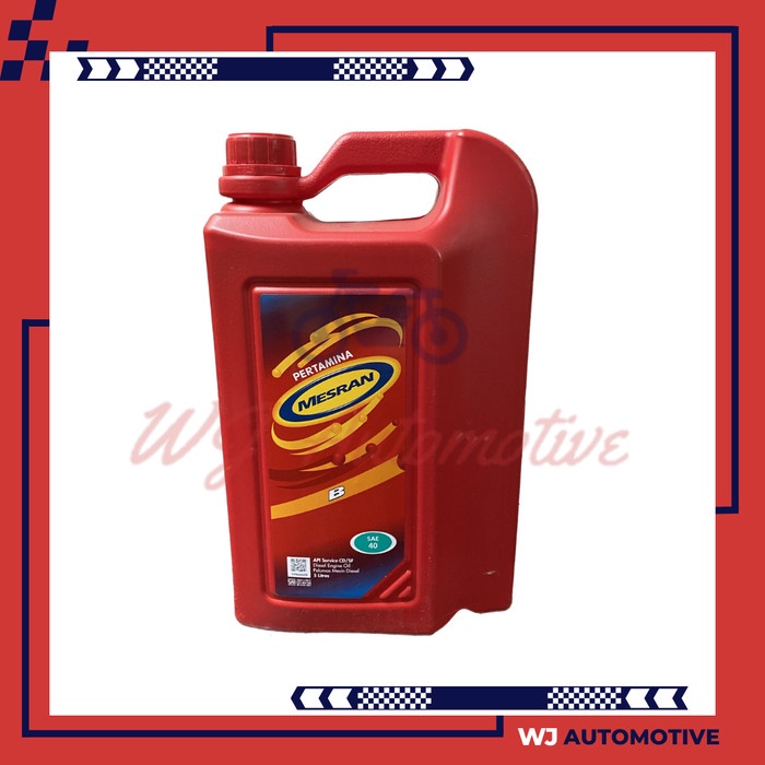 Pertamina Mesran B 40 5 Liter Oli Mobil Mesrania B40 5Liter 5 Ltr Oli Mesin Mobil Diesel