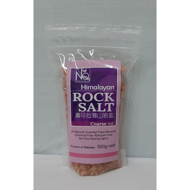 

New Produk Termurah Nature Quest - Himalayan Rock Salt Coarse - 500 gr