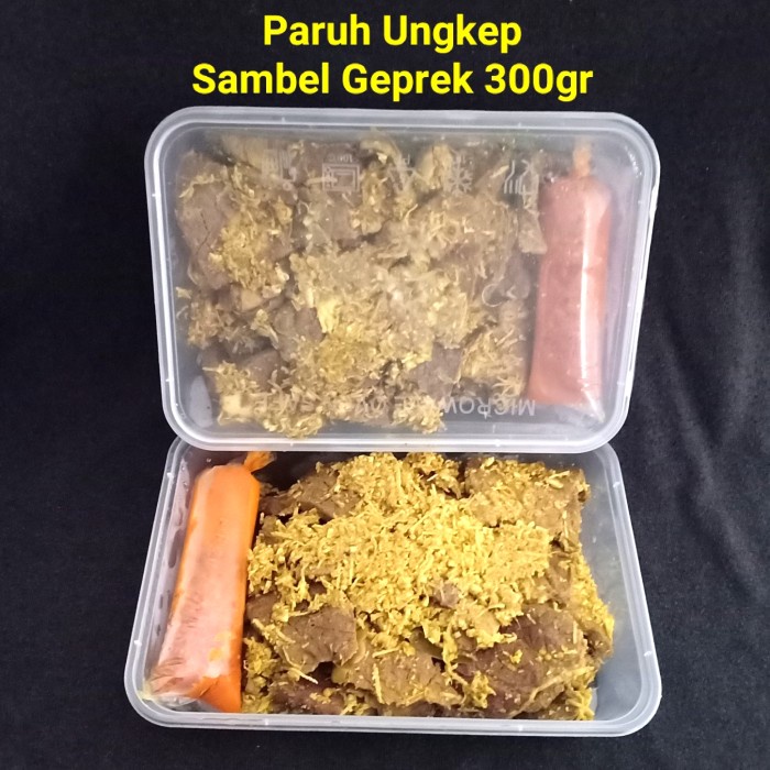 

Murah Bisa COD Paruh Sapi Ungkep 300gr