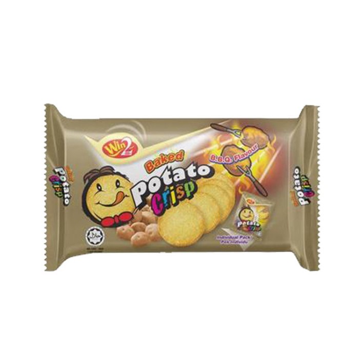 

Win Win Baked Potato Crisp BBQ Snack [120 gr]