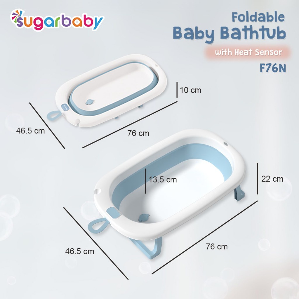 SUGAR BABY FOLDABLE BABY BATHTUB F76N / BAK MANDI BAYI SUGAR BABY