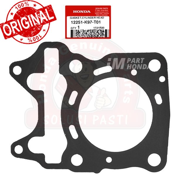 Original  Gasket cylinder perpak paking kop head ADV PCX 150 LED 12251-K97-T01 12251K97T01 Jaminan 1