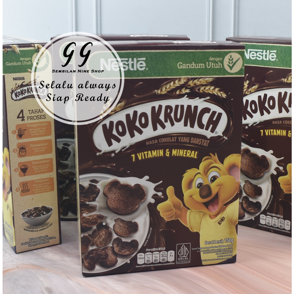 KOKO KRUNCH 150 Gram Nestle Cereal Sereal Choco Crunch Coco