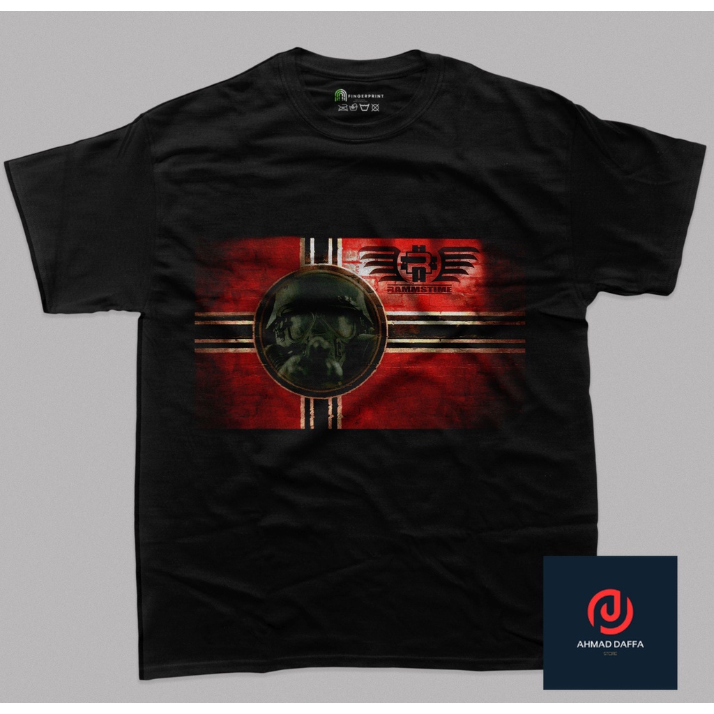BAND - Rammstein T-Shirt - Baju - Kaos - Baju Kaos - 1.124 - Cotton Combed 24s