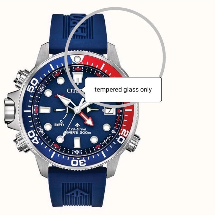 TG tempered glass for CITIZEN PROMASTER AQUALAND BN2038-01L
BN2038 BN 2038 01L anti gores jam tangan