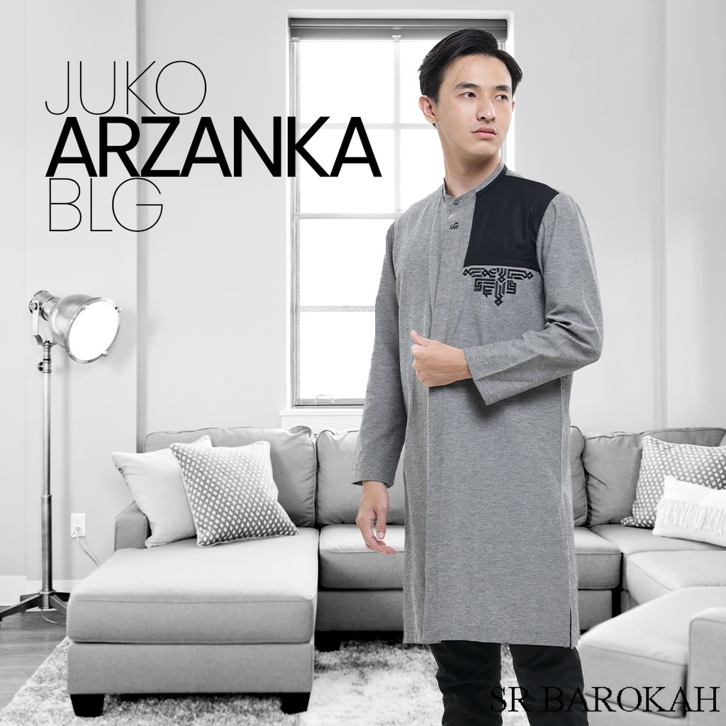 Rabbani - Jubah Koko Lengan Panjang Arzanka