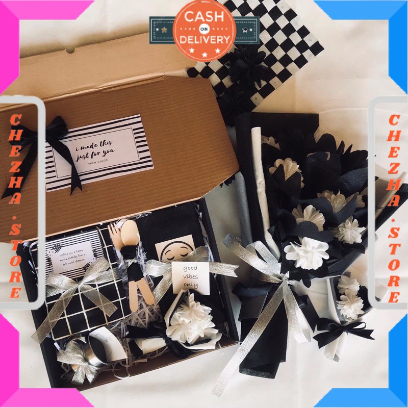 

BINGKISAN KADO ULTAH PASANGAN PACAR ISTRI MANTAN ISIAN MINI DAN BESAR / BIG GIFT BOX hampers aesthetic cewe cowo kado ulang tahun wisuda anniversary wedding etc / BONUS GIFT CRAD UCAPAN