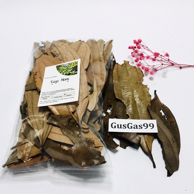 

(50g) Daun Kayu Manis Cinnamon Leaf MURNI Kering Herbal Tradisional Jurus Sehat Rempah JSR
