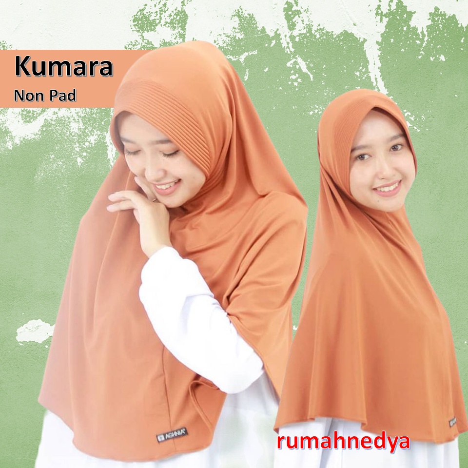 Jilbab Instan Stella Aghnia Kumara Non Pad Tali Hijab Instant Premium Best Seller Terbaru