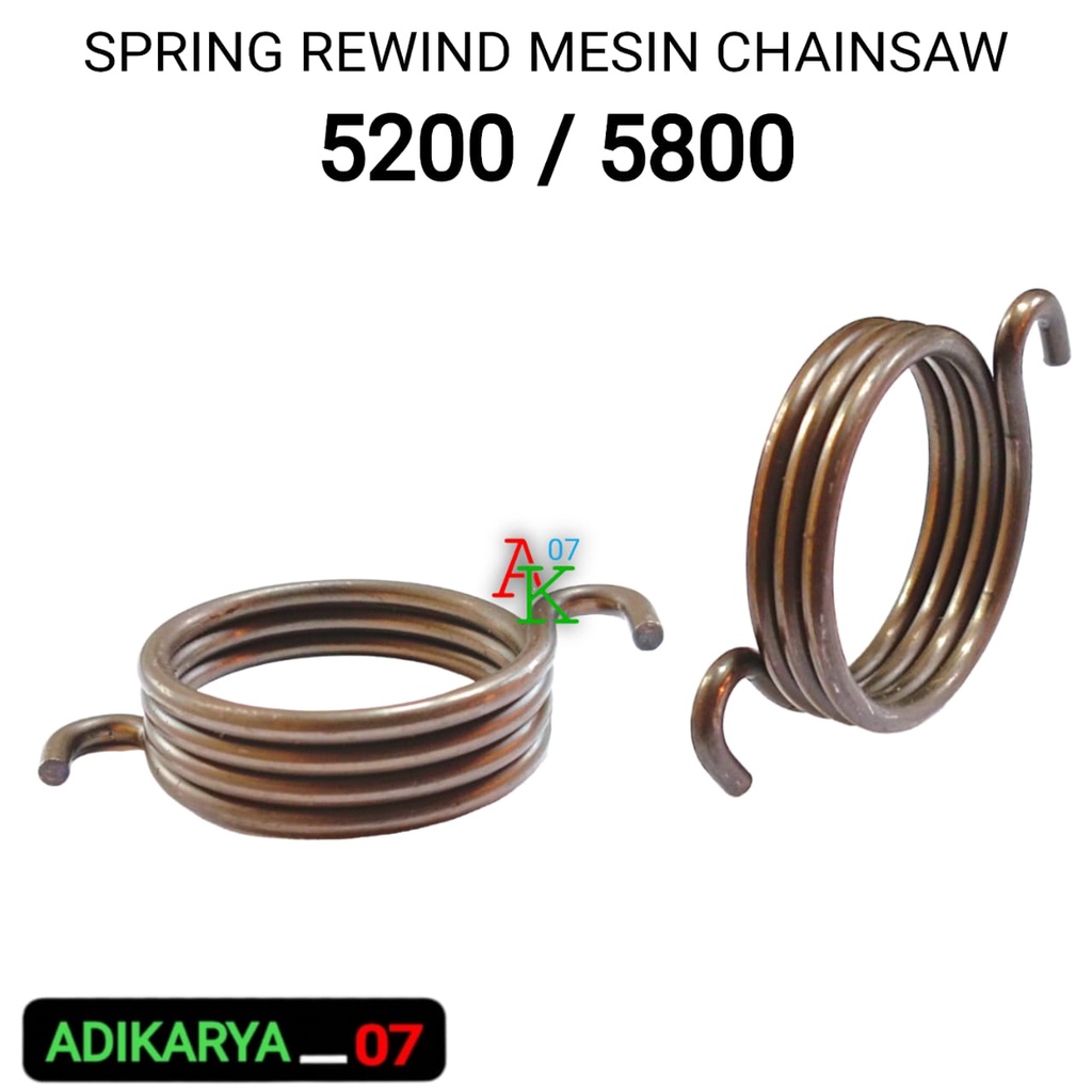 Per Stater Chainsaw Proquip Rewind Spring Chainsaw Pro-quip 5200 5800