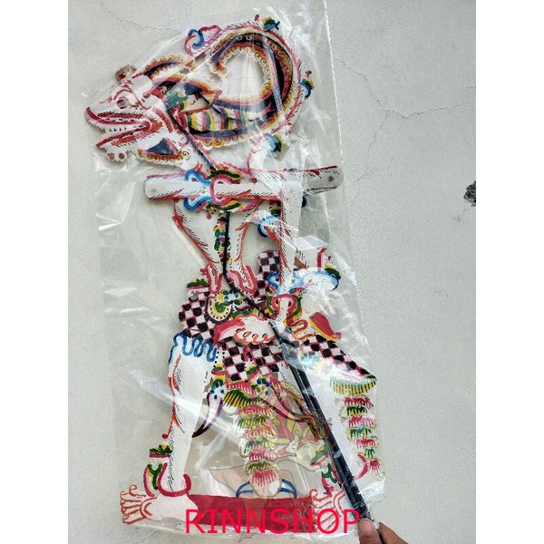 wayang hanoman obong / kulit asli/ cod / wayang murah