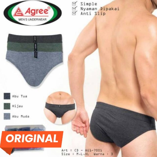 Celana Dalam Pria Dewasa Grosir Dan Ecer CD Agree Sport Maxi Seri 8886 - 2308 - 7002- 38889 1 Box Is