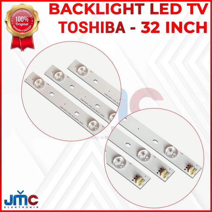 Backlight Tv led Toshiba 32p1300vj 32p1400vj 32p2400vj 32l2400vj 32inc