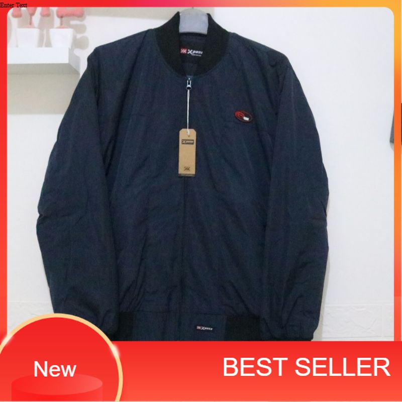 Jaket pria parasut waterproof original merek expose anti angin - jaket bisbol pria original / jaket 