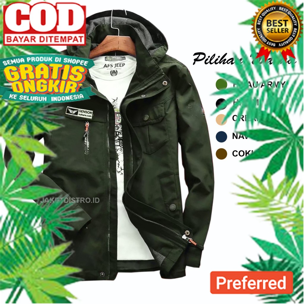 JAKET PARKA PRIA / JAKET PARKA WARIOR ORIGINAL SENSOR// ANAK DEWASA REMAJA JAKET EKREN JAKET MURAH J