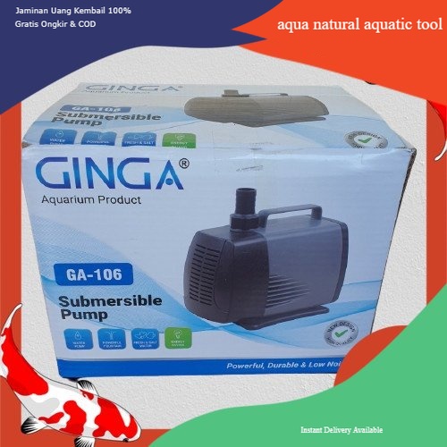 GINGA GA 106 GA106 mesin pompa air aquarium kolam hidroponik