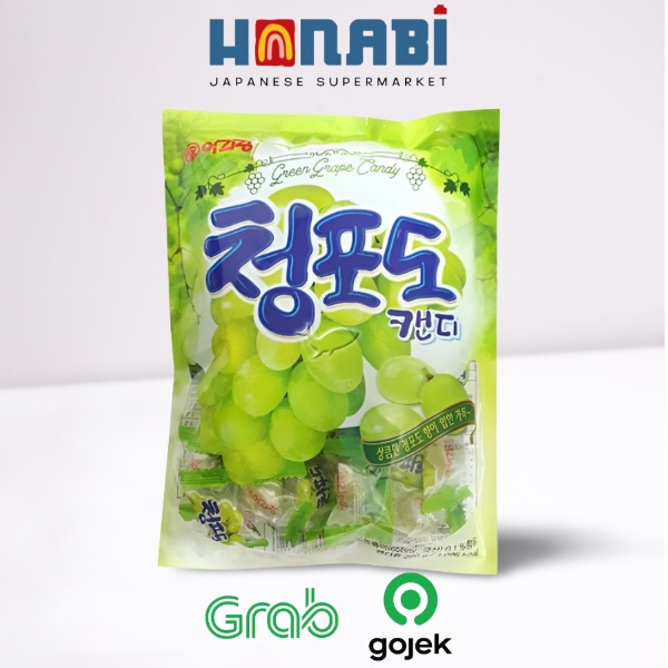 

Arirang Green Grape Flavour Candy 280g - Permen Anggur Made In Korea