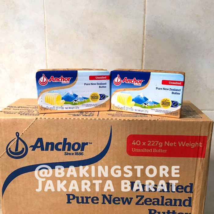 

[Big Sale] Anchor Unsalted Butter 227 Gram