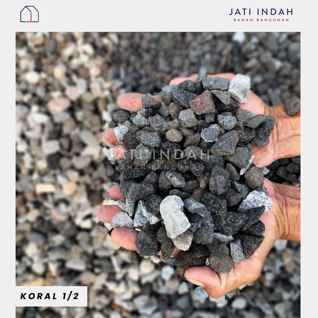 Koral / Batu Split Cor Bahan Bangunan
