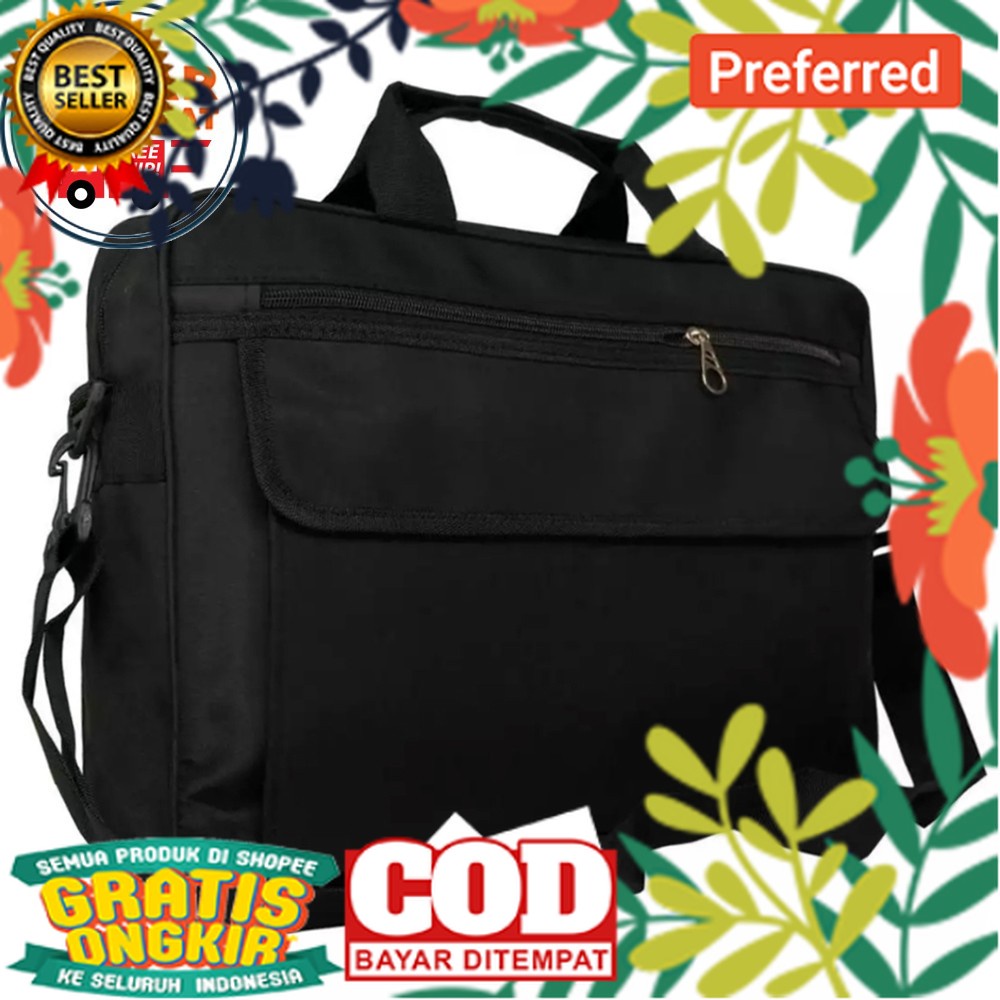 [BAG AND TRAVEL] TAS LAPTOP TAS KANTOR TAS SELEMPANG LAPTOP TAS MAP TAS DOKUMEN MUAT UKURAN HVS// TA