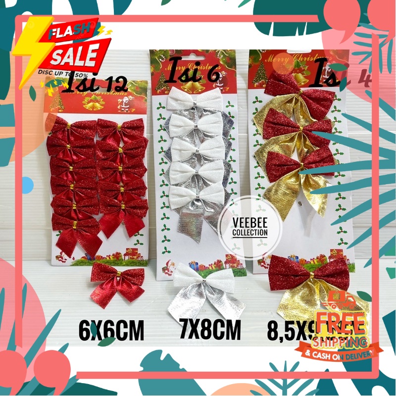 

PERSIAPAN NATAL NEW YEARS //Pita Hias pohon natal Gliter/ pita hias tempelan hampers / christmas ribbon/ pita hias