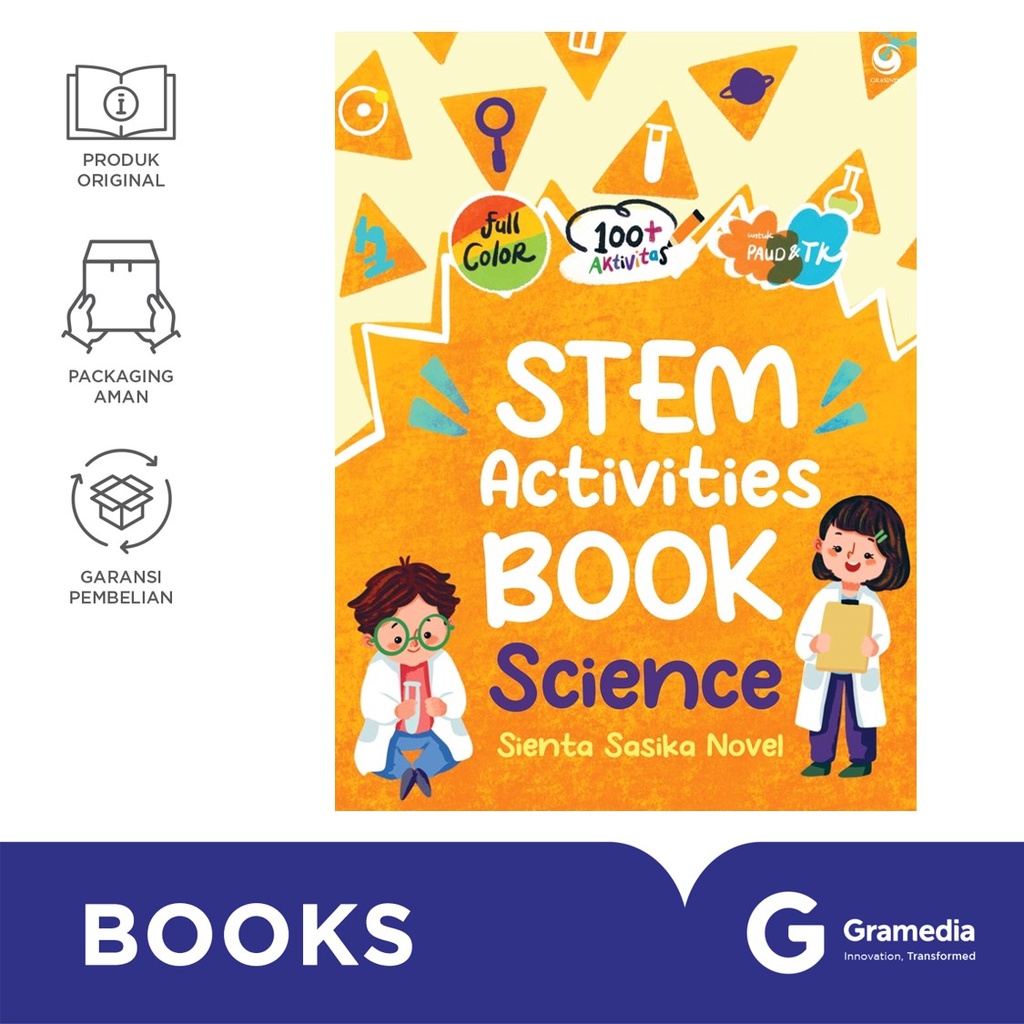 STEM Activities Book Science (SIENTA SASIKA NOVEL)