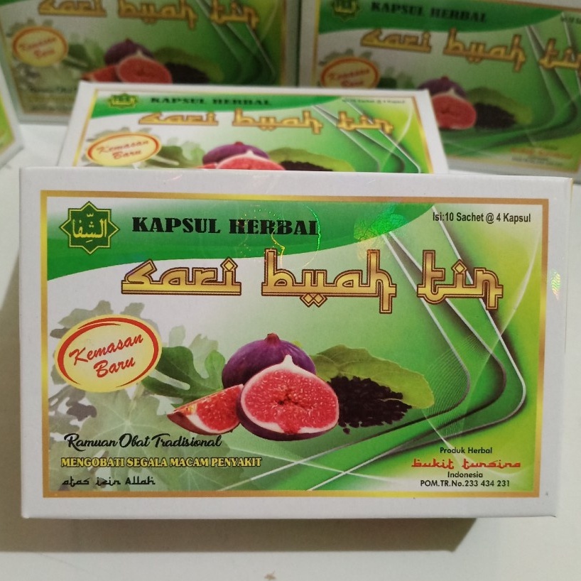 Bisa COD Sari Buah Tin Kapsul Herbal 1 box isi 10 sachet asli OBAT ASAM URAT NYERI SENDI / OBAT KOLE