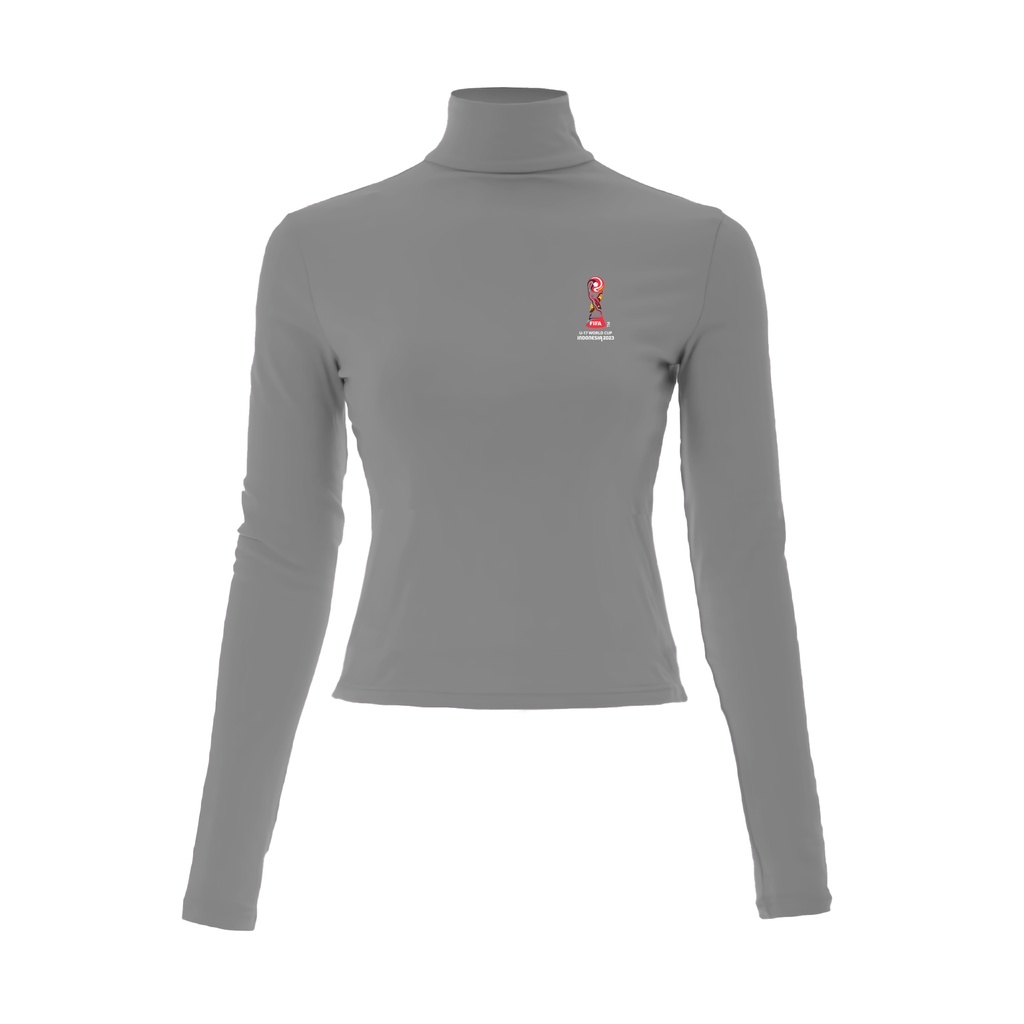 Juaraga FIFA U-17 World Cup Jersey Turtle Neck - Gracefit - Abu