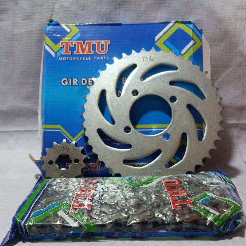 GER PAKET SATRIA FU / GER SET PLUS RANTAI SATRIA FU OLD 2004-2013 TMU silvi vicky