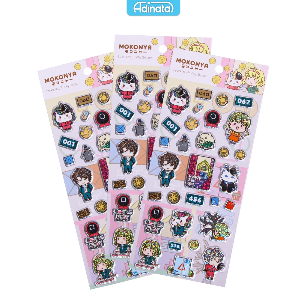 

Mokonya Sparkling Stickers Fantasy 2350-6162 / Stiker - Adinata