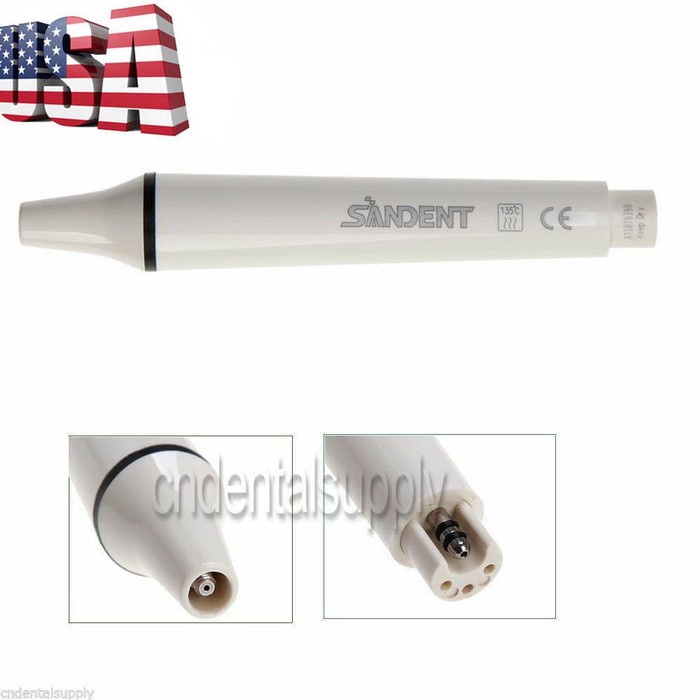 Dental Piezo Ultrasonic Scaler Handpiece For EMS WOODPECKER Tip 135℃