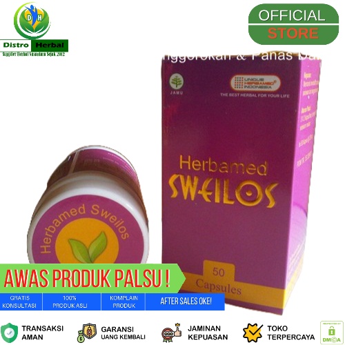 SWEILOS HERBAMED, Herbal Panas Dalam Dan Radang Tenggorokan