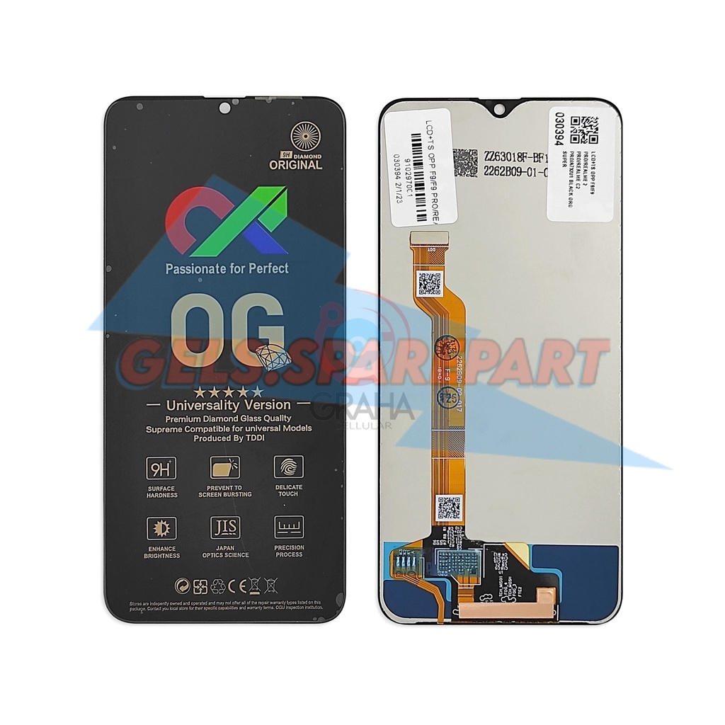 LCD OPPO F9 / F9 PRO / 2 PRO OG ORI SUPER FULLSET TOUCHSCREEN