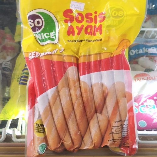 

sonice/ so nice sosis ayam sedaaap 500g