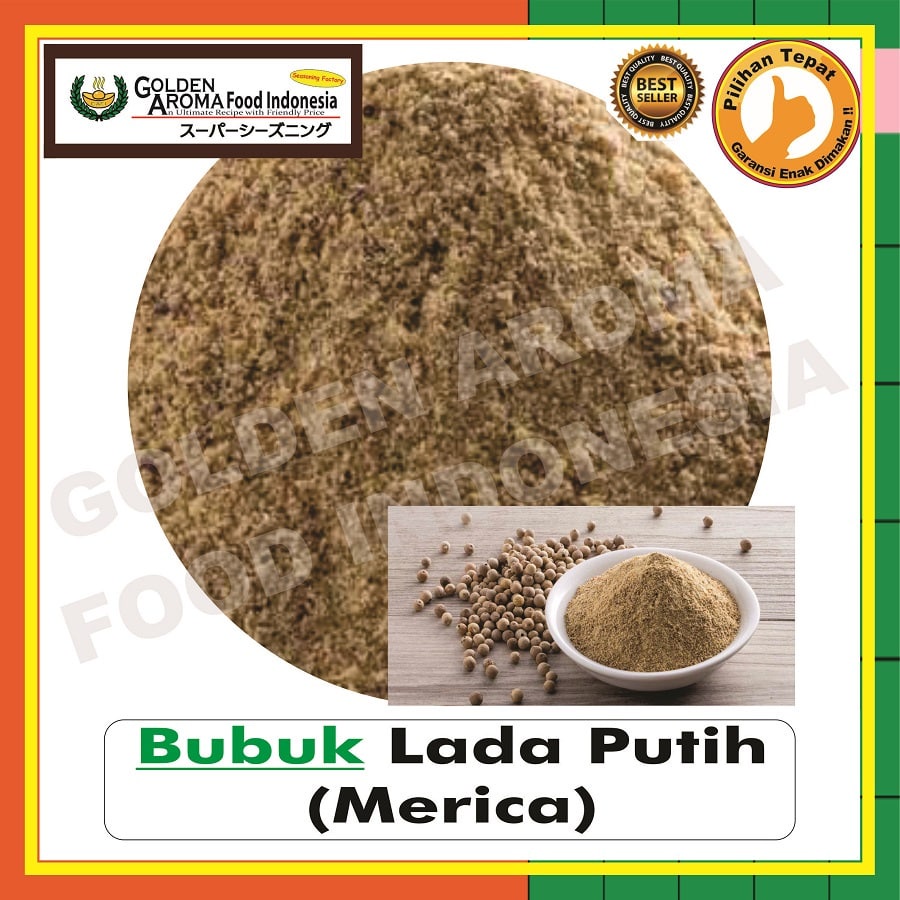 

Bubuk Lada Putih Merica 1Kg, Jual White Pepper Powder 1 kg, Bubuk Rempah Murah Aman Terbaik