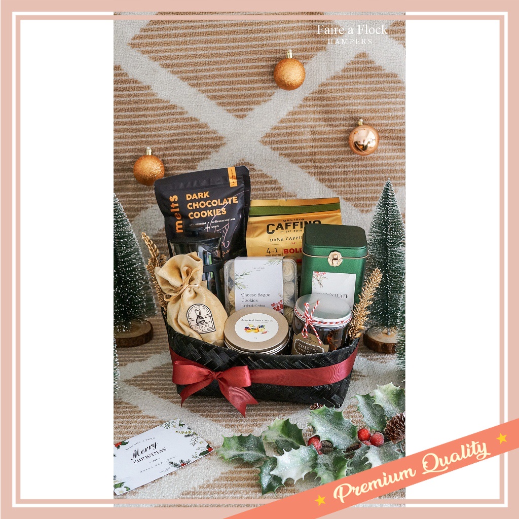 

Hampers Valentine Natal Merry Christmas Tahun Baru Murah Souvenir Gift Box / hampers natal parsel mewah premium kado christmas new year