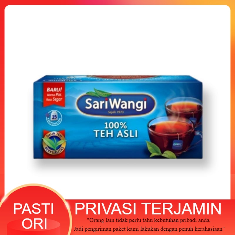 

SariWangi Teh asli isi 25 Kantong Teh