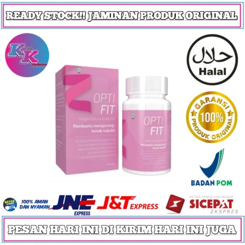 COD OPTIFIT ASLI ORIGINAL OBAT DIET PELANGSING BADAN AMPUH